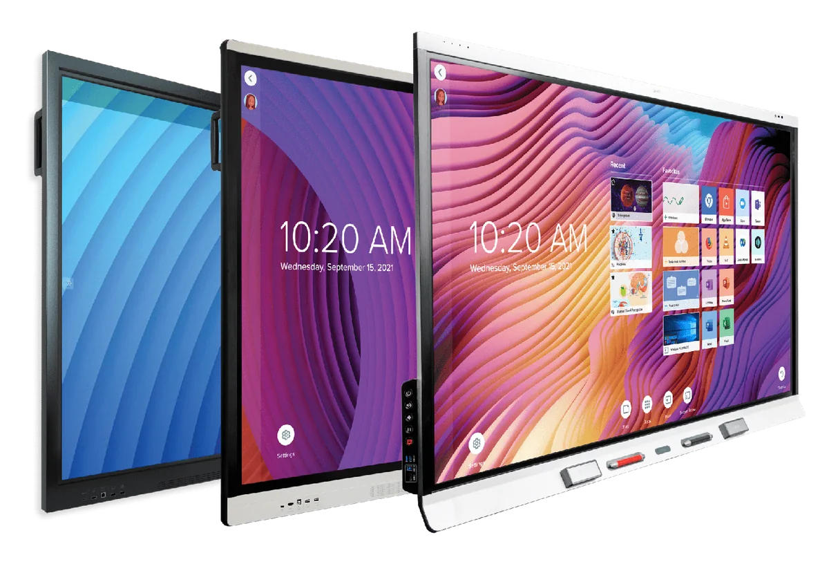 Interactive flat panels
