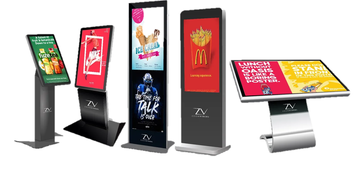 Digital standee